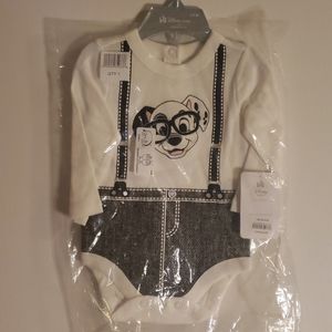 NWT Disney Baby dalmatian bodysuit